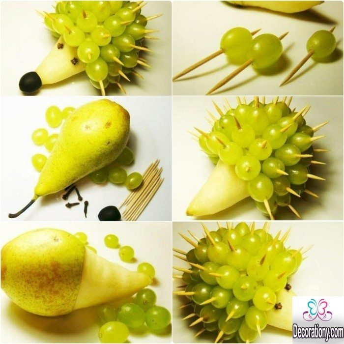 simple fruits decoration idea