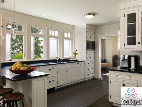 creative white kitchens