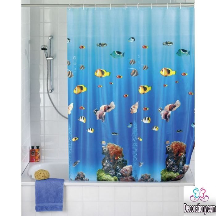 3d shower curtains