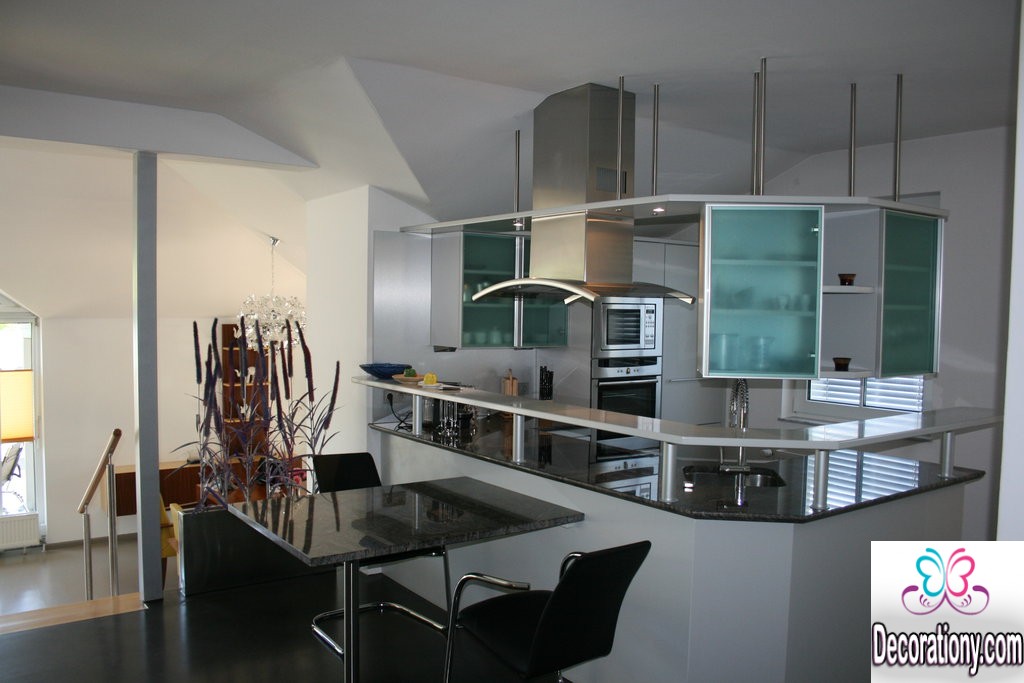 contemporary open kitchen design