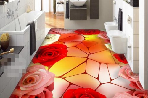 3d bathroom flooring