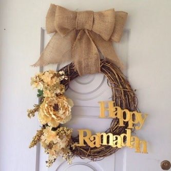 DIY Ramadan Wreath