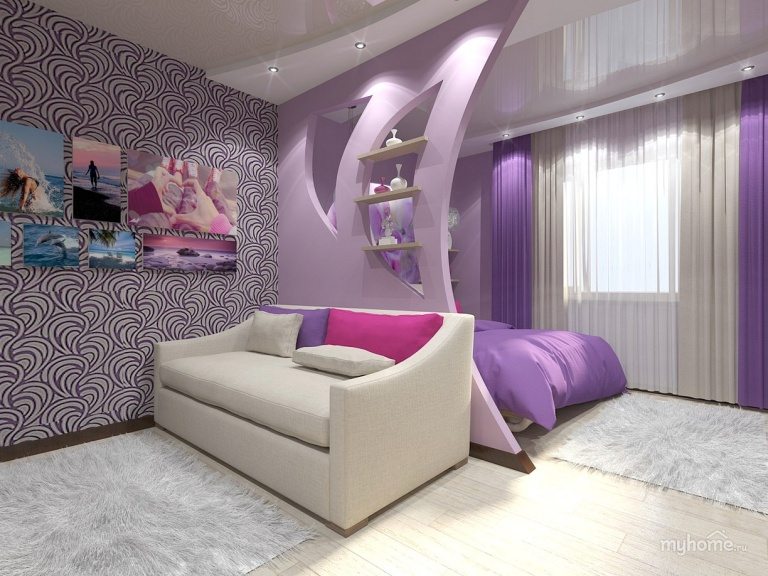 Modern Apartment bedroom decorations