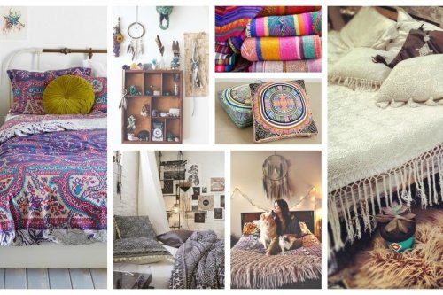 boho style bedroom