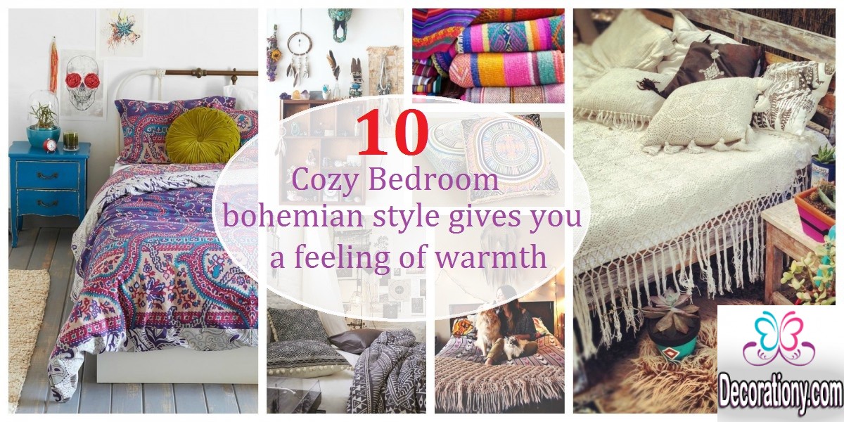 10 Cozy bedroom bohemian style gives you a feeling of warmth