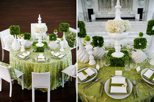 green wedding ideas