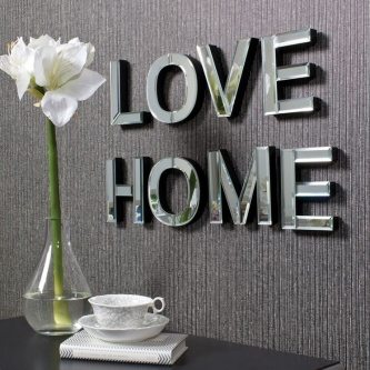 home letters decor