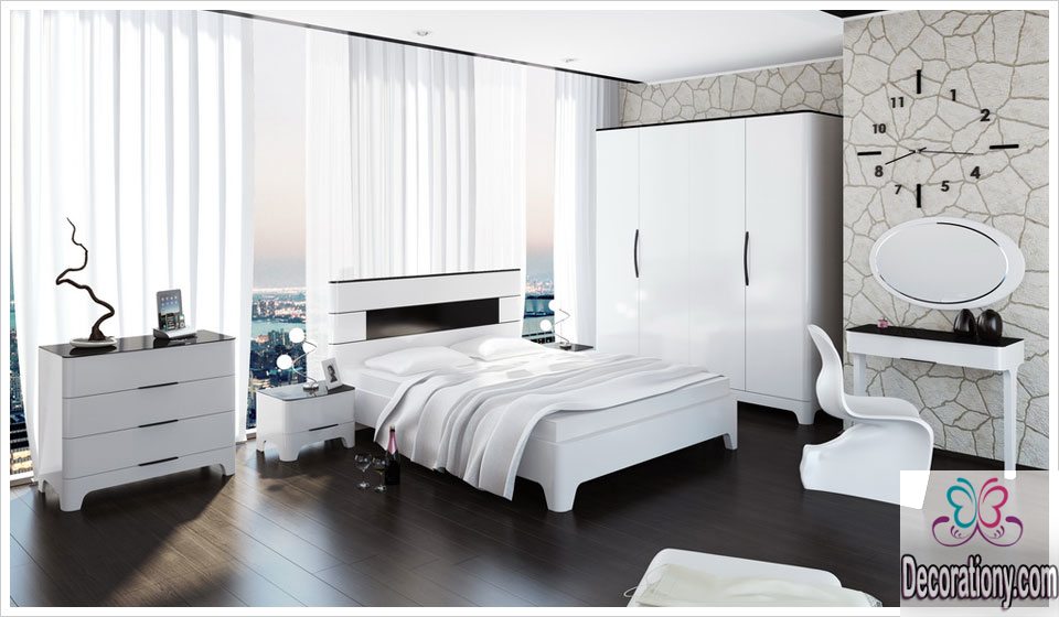 White bedroom furniture set