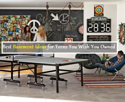 Basement design for teens