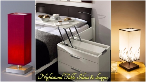 Night table ideas - Nightstand Ideas 2016/2017