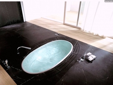 inground bathtub design