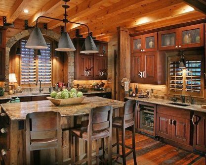 rustic kitchen design