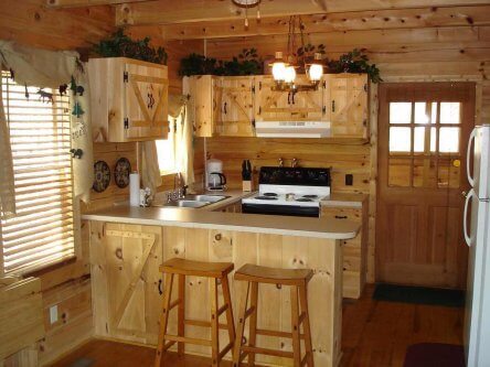 small farmhouse style kitchen