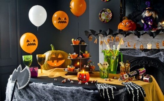 halloween table decorations