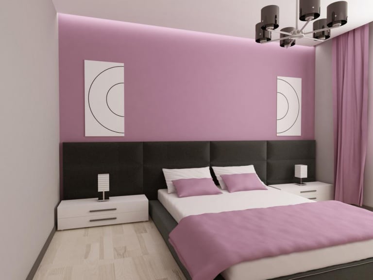 Wall decor ideas for bedroom behind bed wall