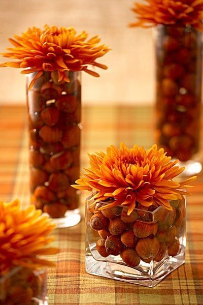 Fall centerpieces - Fall decorating Ideas