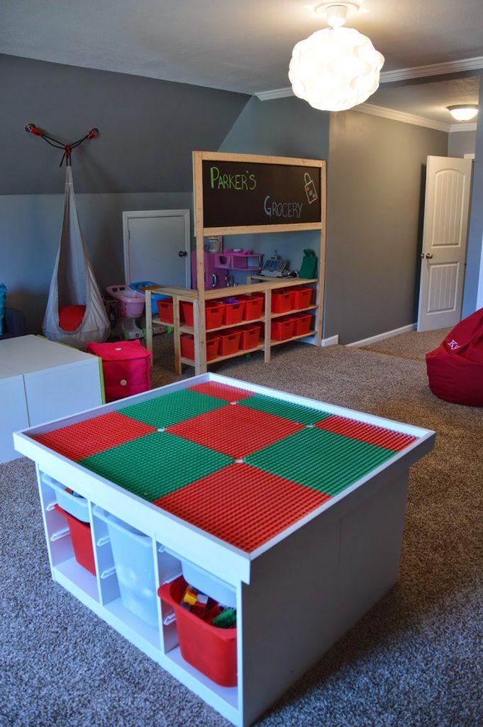 clear toy box for kids playroom