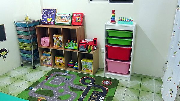 Children's Playroom storages