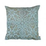 Dusky blue bedroom colors 2017 - Pillows