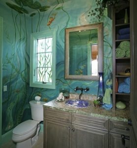 Bathroom Wall Decorating Ideas