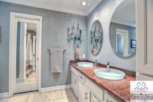 Modern granite bathroom countertops 2017