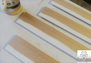 Painting the trim edges