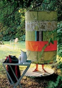 DIY outdoor shower