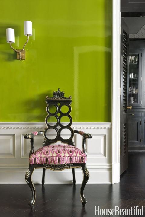 Trendy greenery for interior house color schemes