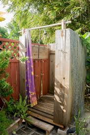 outdoor shower