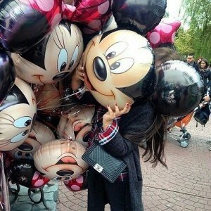 Minnie & Micky Mouse balloons decorations