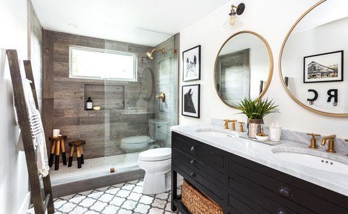 farmhouse bathroom vanity