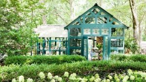 front yard landscaping ideas potting shed