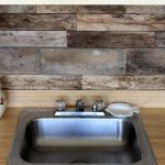 Diy kitchen backsplash with pallets