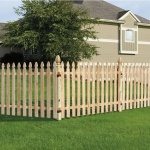 Cool wooden picket fence