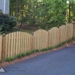 picket fence garden wooden style