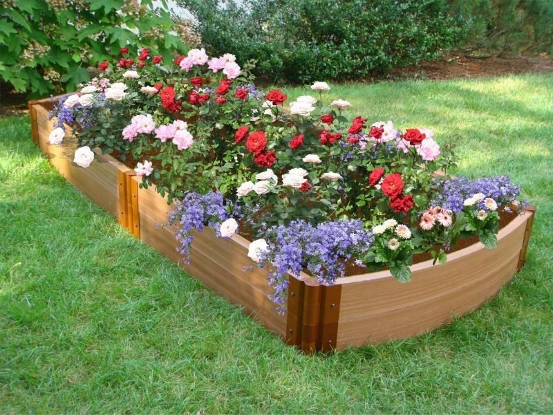 all the good flower bed ideas