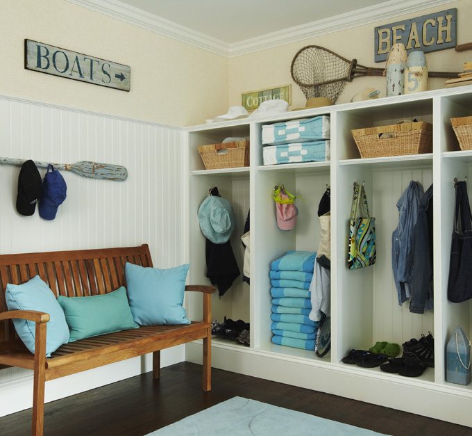 new mudroom lockers