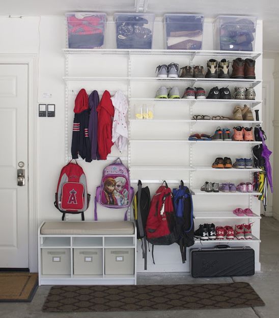 some nice mudroom lockers