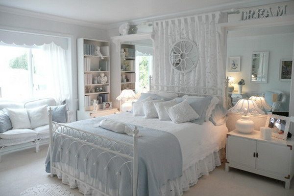 Feminine-Bedroom-Ideas shabby chic bedroom