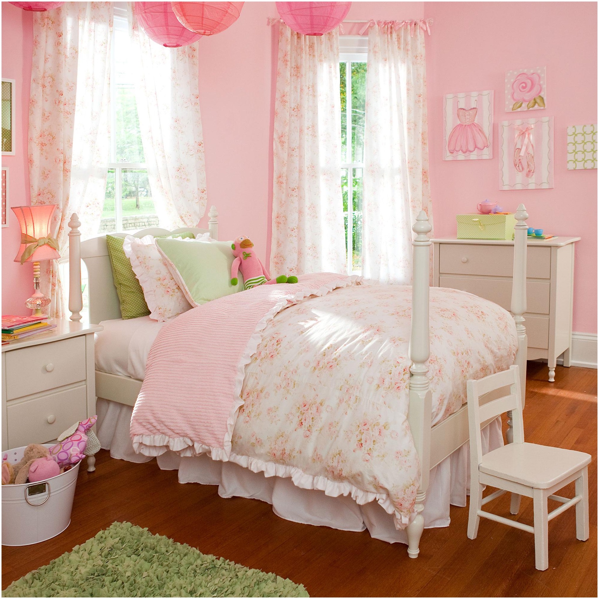 bedroom-shabby-chic-baby-girl-bedding-sets-chenille-with-cribs-kids-rachel-ashwell-