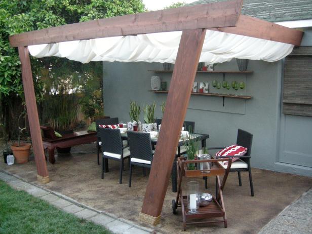 easy ideas for covered patio