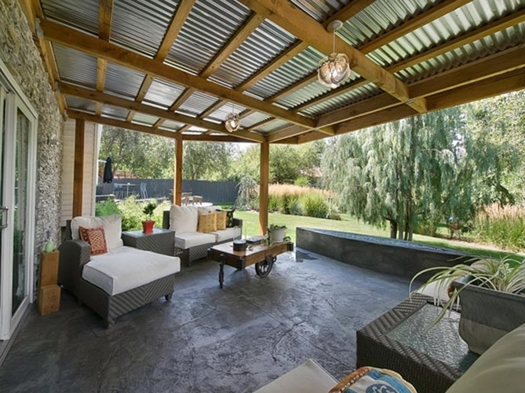 the amazing covered patio