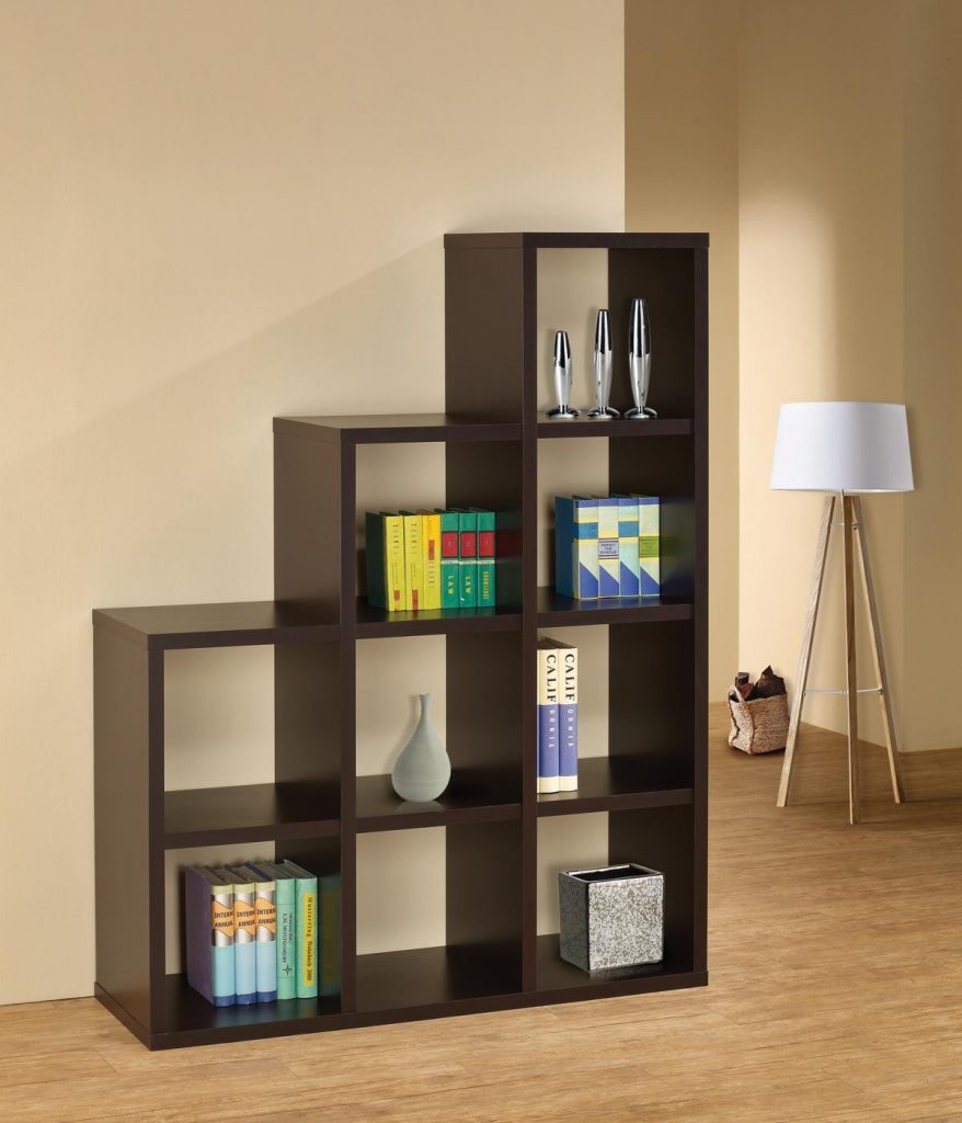 elegant cube bookshelf 