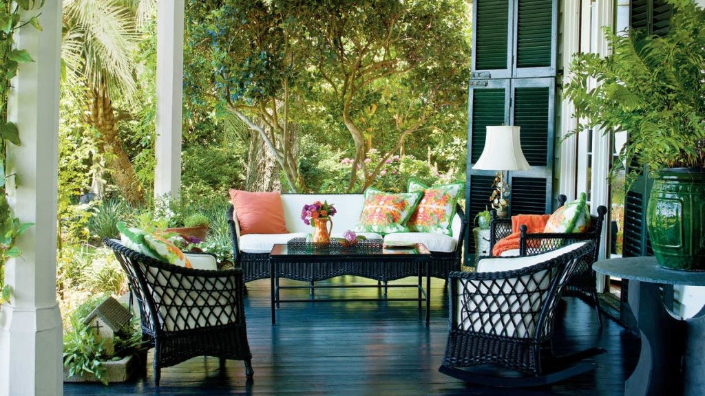 front porch decorating ideas colors