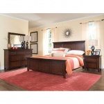 furnitures-bedroom-fancy-design-of-bedroom-with-wooden-platform-with-red-area-rug-with-modular-pattern-method-plus-dresser-table-with-cosmetic-drawers-and-square-mirror-bedroom-rugs