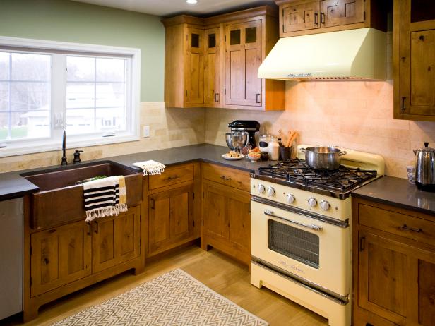 Rustic kitchen cabinets styles