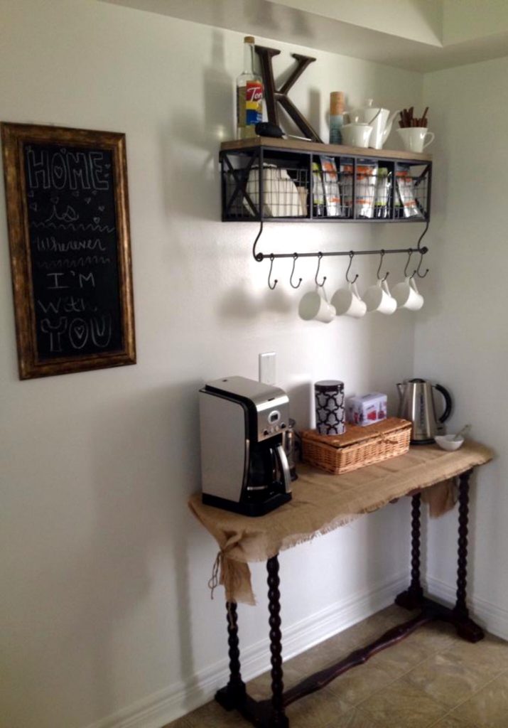 small coffee corner