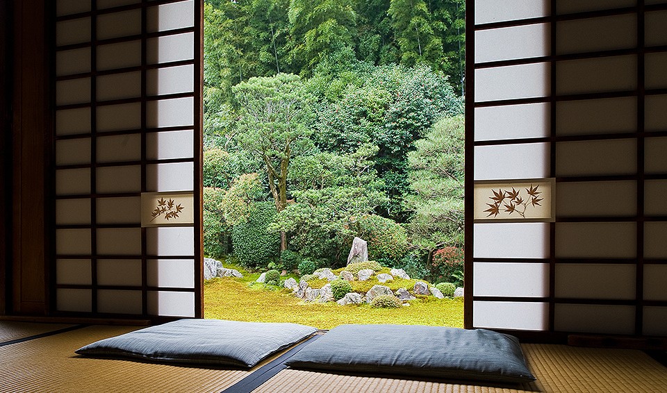 Meditation Room Decorating with space for two persons