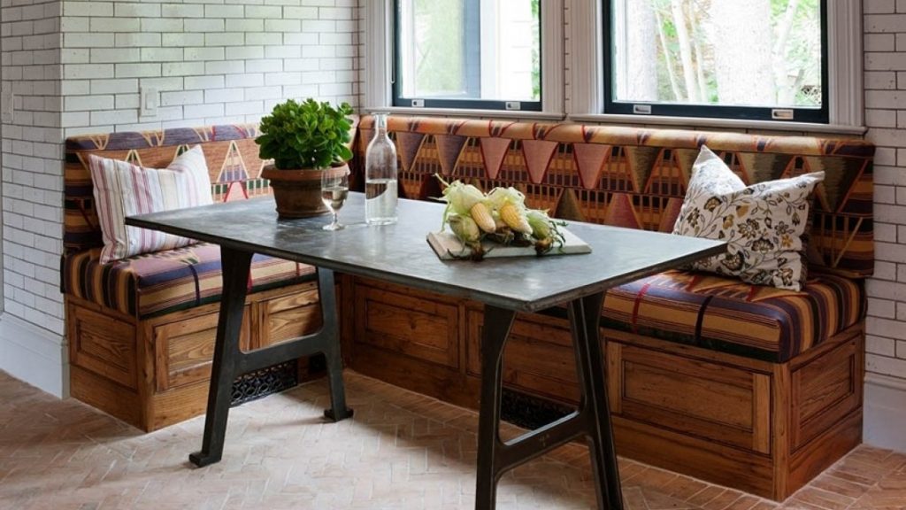 Breakfast nook table