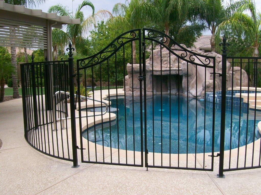 new pool fence ideas